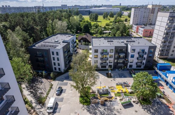 The multi-apartment building “Dreiliņu priedes”, built by Pillar Contractor, has been commissioned