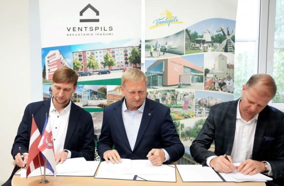 Pillar Contractor will build apartment rental buildings in Ventspils