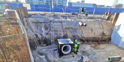 Pillar Contractor is building new streets in the New Hanza territory