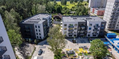 Сдано в эксплуатацию построенное Pillar Contractor многоквартирное здание “Dreiliņu priedes”