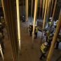 The New Hall of Dailes Theatre, built by Pillar Contractor, celebrates its topping-out ceremony