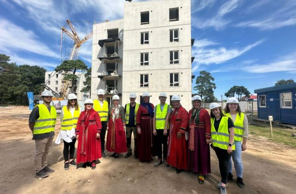 Topping-out ceremony celebrated in Ventspils for the Pillar Contractor project