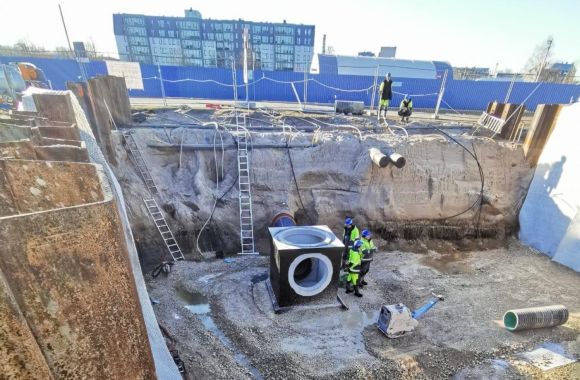 Pillar Contractor is building new streets in the New Hanza territory