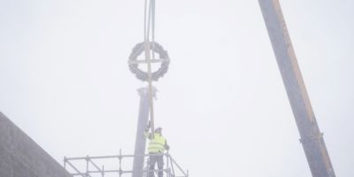 The Olaine Training Centre built by Pillar Contractor celebrates its topping-out ceremony